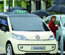 Volkswagen présente le concept électrique Taxi Berlin