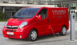 L'étude de fourgon électrique Vivaro e-Concept d'Opel affiche une autonomie de plus de 400 km