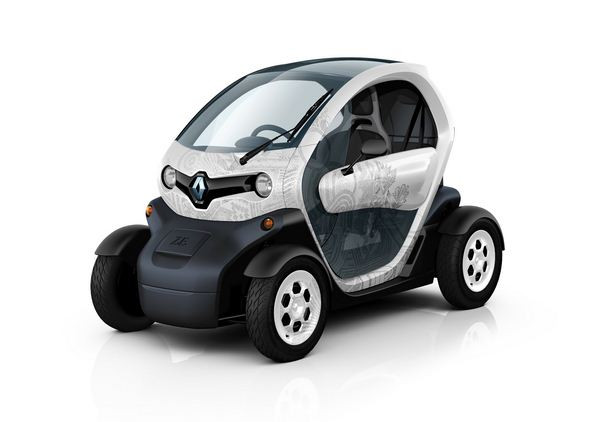 La version de série du Renault Twizy exposée au Mondial