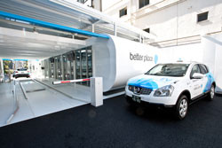 Better Place annonce des taxis électriques à batteries échangeables à  San Francisco