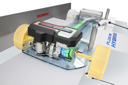 Honda dévoile la plate-forme de sa prochaine voiture hybride rechargeable