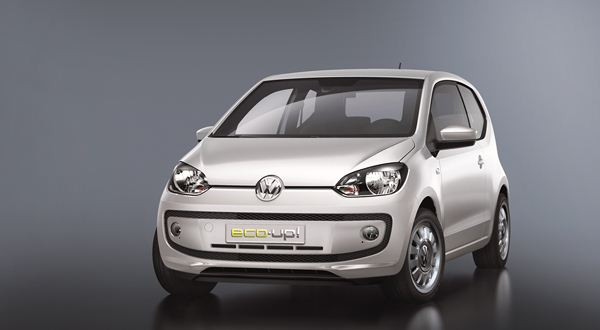 Un prototype de Volkswagen eco up! au gaz naturel à 79 g de CO2/km