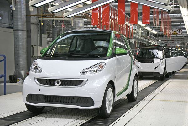 La nouvelle smart fortwo electric drive est commercialisée à partir de 19 450 euros