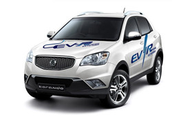Le SsangYong Korando EV-R électrique dispose d'un prolongateur d'autonomie