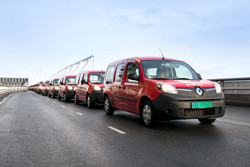 La poste norvégienne roule en Kangoo Maxi Z.E. électrique