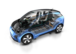 L'autonomie de la BMW i3 électrique atteint environ 300 kilomètres