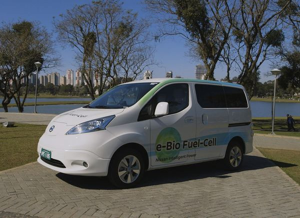 Un prototype Nissan propulsé par une pile à combustible fonctionnant au bioéthanol