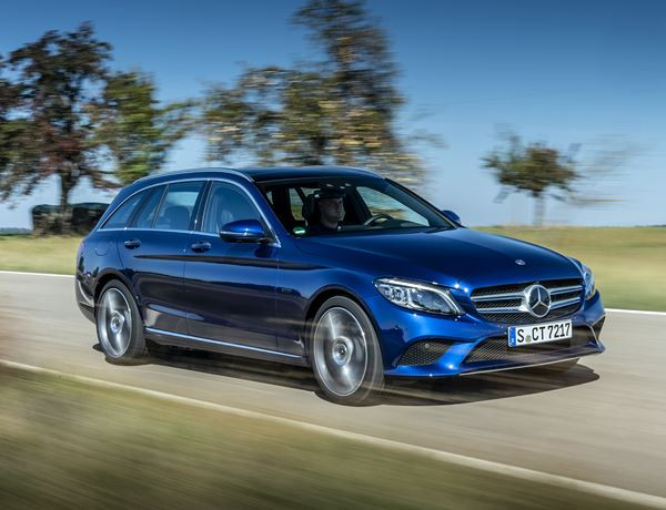 La Mercedes C Break 300 de hybride affiche une autonomie électrique de 56 km