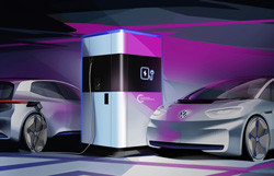 Une station de recharge mobile de véhicules électriques pour des besoins temporaires