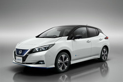 La Nissan Leaf e Plus affiche une autonomie de 385 km en cycle mixte WLTP