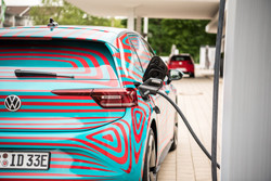 La batterie lithium-ion de la Volkswagen ID.3 offre jusqu'à 550 kilomètres d'autonomie