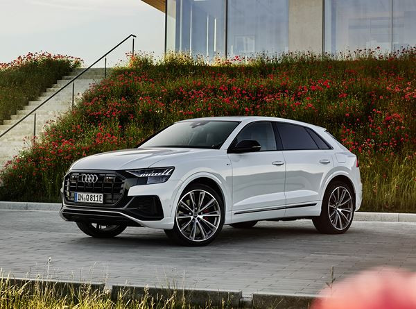 L'Audi Q8 hybride rechargeable TFSI e revendique une autonomie électrique de 47 km
