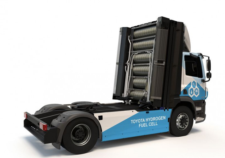 Toyota décarbone sa logistique en Europe avec des camions à pile à combustible à hydrogène