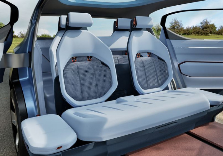 Un matériau à base de fibres de lin dans les sièges du Kia Concept EV2