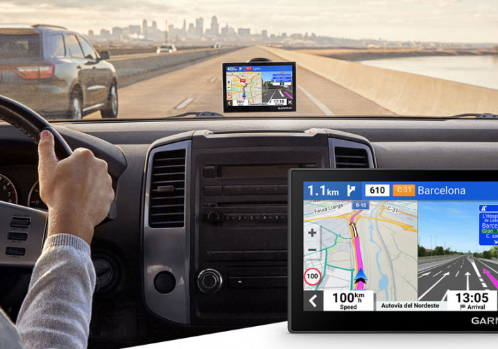Le système de navigation Garmin Drive 53 est doté de données d'info-trafic en temps réel