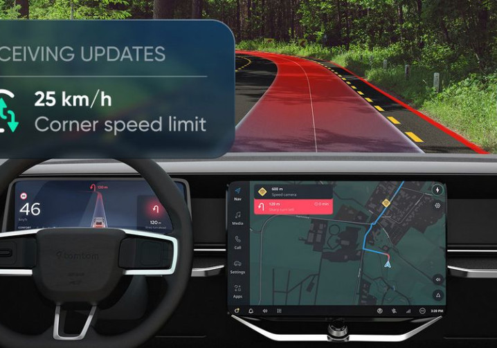 Les données cartographiques fournissent des cartes au niveau des voies incluant la géométrie et le marquage