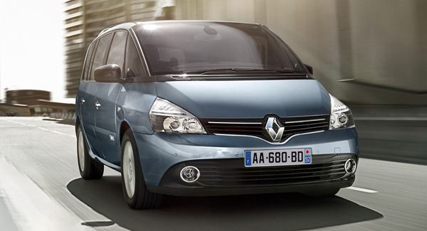 Le Renault Espace s'offre un léger restyling