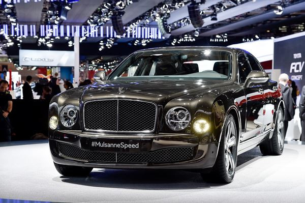 La nouvelle Bentley Mulsanne Speed libère jusqu'à 1 100 Nm de couple