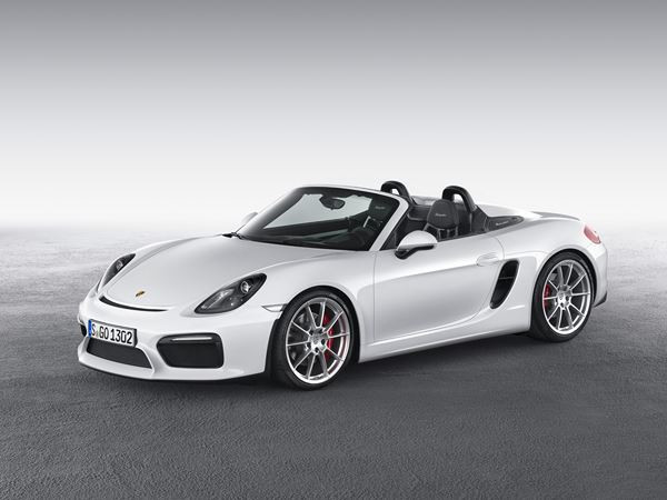 Le nouveau Porsche Boxster Spyder conserve son caractère unique
