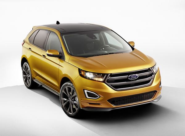 Le grand SUV Ford Edge traverse l'Atlantique