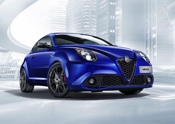 L'Alfa Romeo MiTo bénéficie d’une grille de calandre inspirée de la Giulia