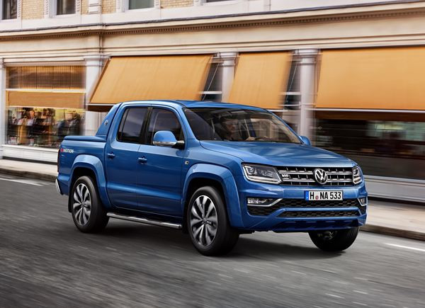 Le pick-up Volkswagen Amarok restylé embarque un six cylindres diesel