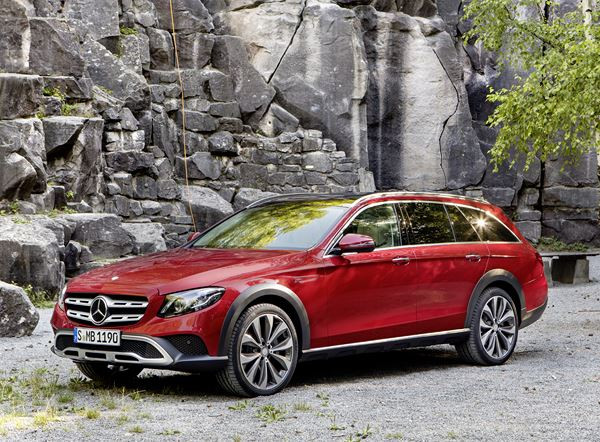 Mercedes Classe E All-Terrain: la Classe E Break en mode tout-terrain
