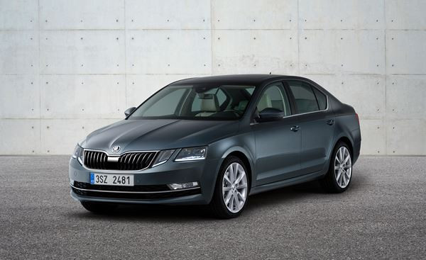 La Skoda Octavia affiche des lignes précises
