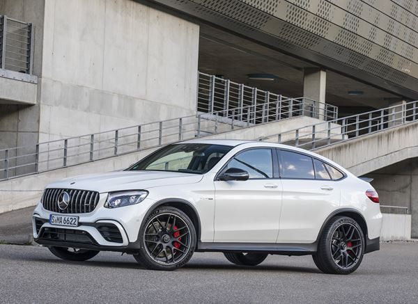 Le Mercedes-AMG GLC Coupé 63 4MATIC Plus embarque un moteur V8 AMG 4.0 litres