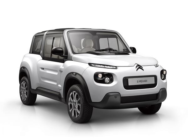 La Citroën E-Mehari restylée s'offre une version Hard Top