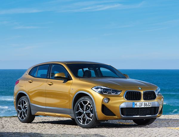 Le SUV Coupé BMW X2 affiche une allure athlétique