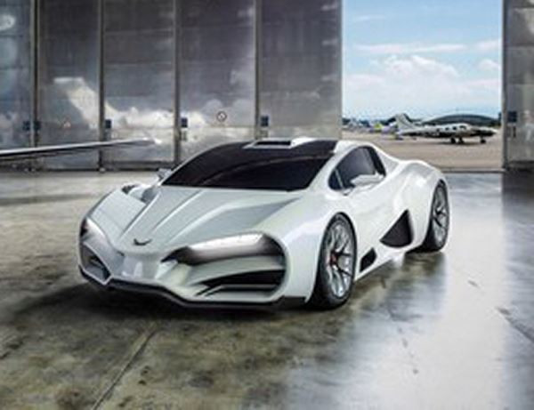 L'hypercar Milan Red développe une puissance de 1 325 ch