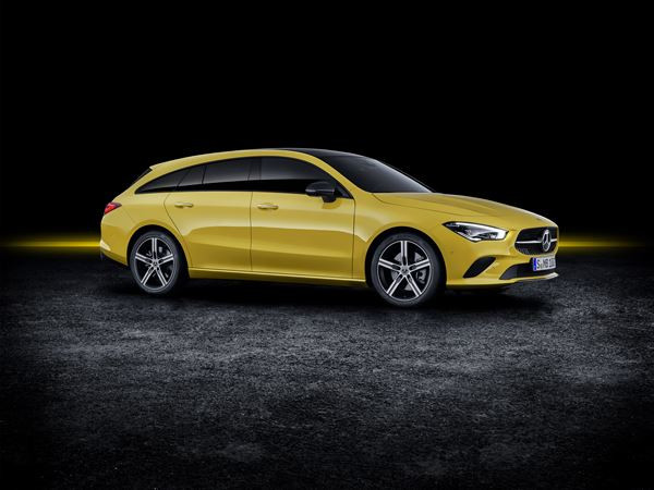 La Mercedes-Benz CLA Shooting Brake arbore une silhouette athlétique