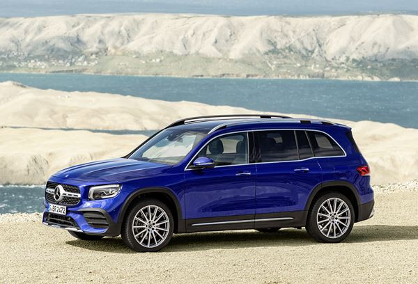 Le SUV de taille moyenne Mercedes GLB peut accueillir sept personnes