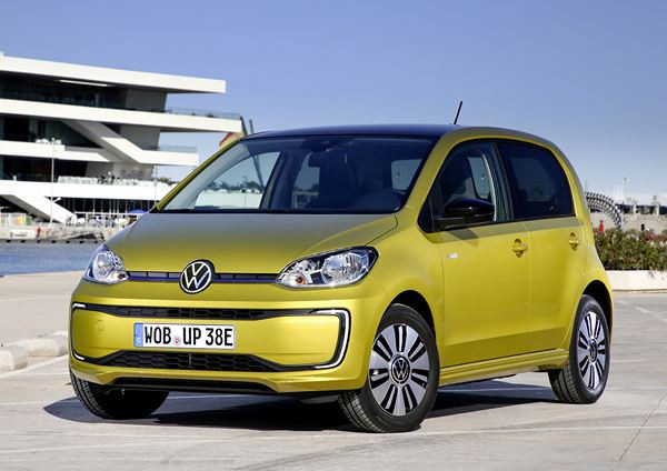 La Volkswagen e-up! électrique revendique une autonomie de 260 km