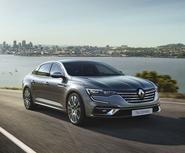 La berline de taille intermédiaire Renault Talisman affiche un design plus affirmé
