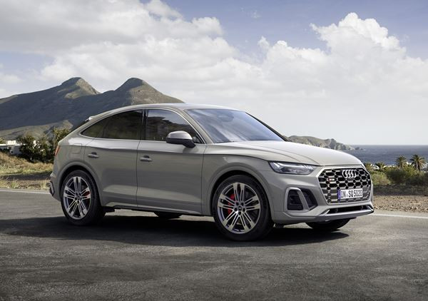 L'Audi SQ5 Sportback TDI à moteur 3L V6 diesel développe une puissance de 341 ch