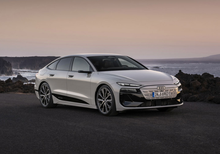 La grande routière Audi A6 Sportback e-tron revendique jusqu'à 750 kilomètres d'autonomie