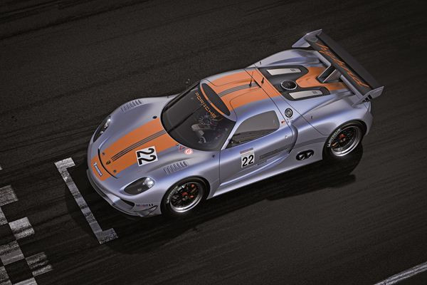 Première mondiale à Détroit pour la Porsche 918 RSR Racing Lab