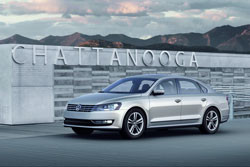 Volkswagen présente la version américaine de la Passat à Détroit