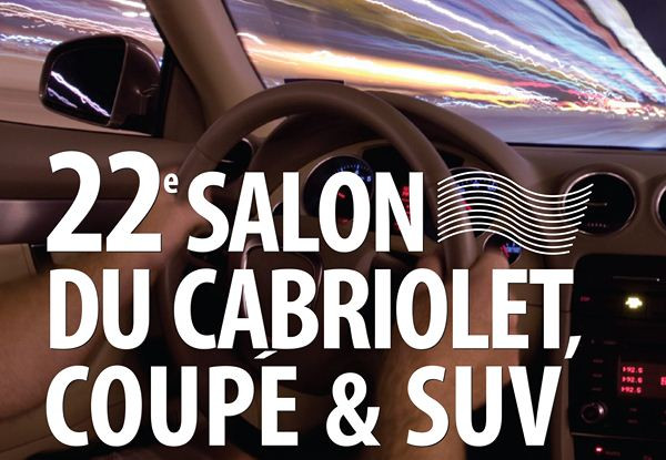 Le salon du cabriolet, du coupé, et du SUV ouvre ses portes pour deux jours