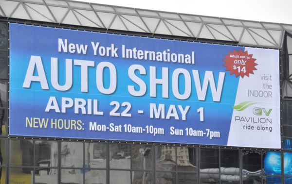 Le salon de l’automobile de New York ouvre ses portes au public américain