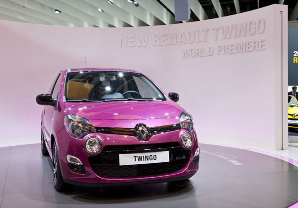 Première mondiale à Francfort pour la nouvelle Renault Twingo