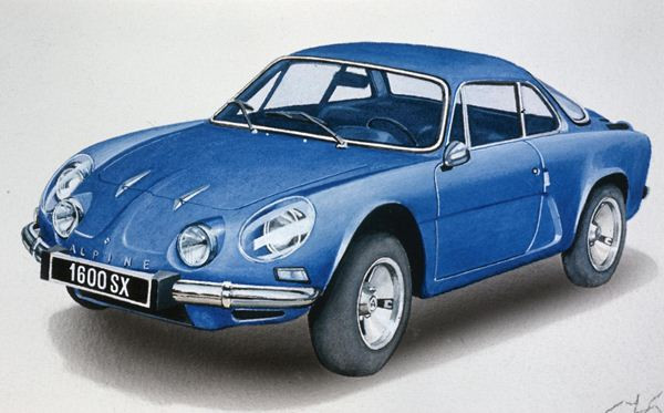 La Berlinette Alpine A110 célèbre ses 50 ans à Rétromobile
