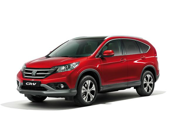 Un Honda CR-V de quatrième génération doté des nouvelles assistances à la conduite
