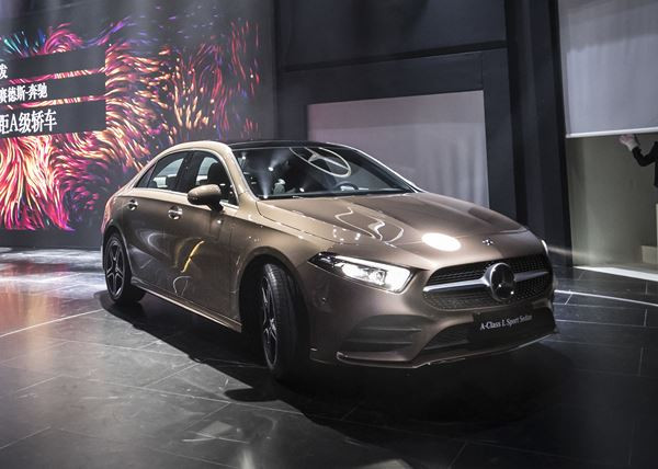 La Mercedes Classe A Berline s'implante en Chine