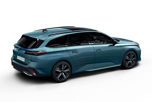 La Peugeot 308 SW s'offre un style expressif au profil racé et un arrière sophistiqué