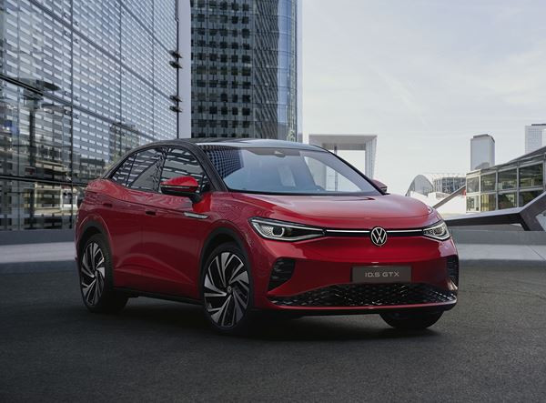 Le SUV coupé Volkswagen ID.5 GTX embarque une transmission 4 roues motrices
