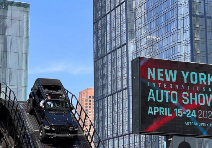 L'édition 2022 du salon de l’automobile de New York ouvre ses portes au public