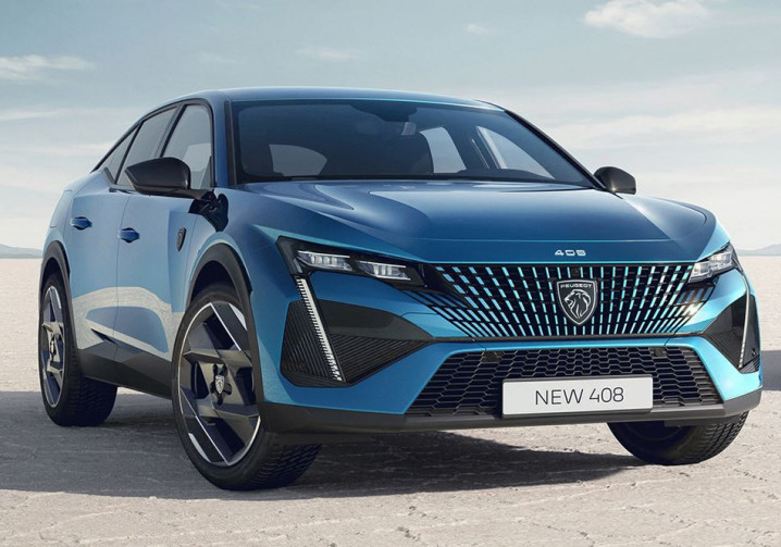 La Peugeot 408 adopte une silhouette fastback dynamique